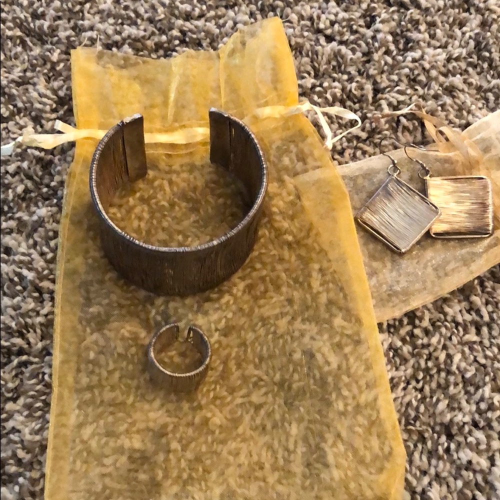 Fair trade jewelry set